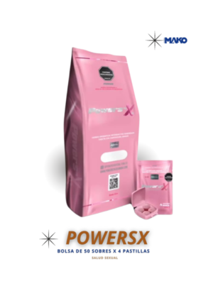 Powersx bolsa rosada x 50 shachets