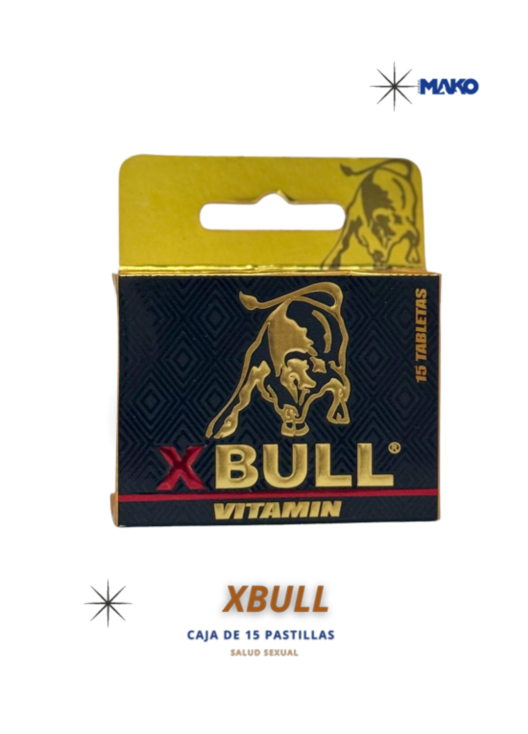 Xbull pastillas x 15